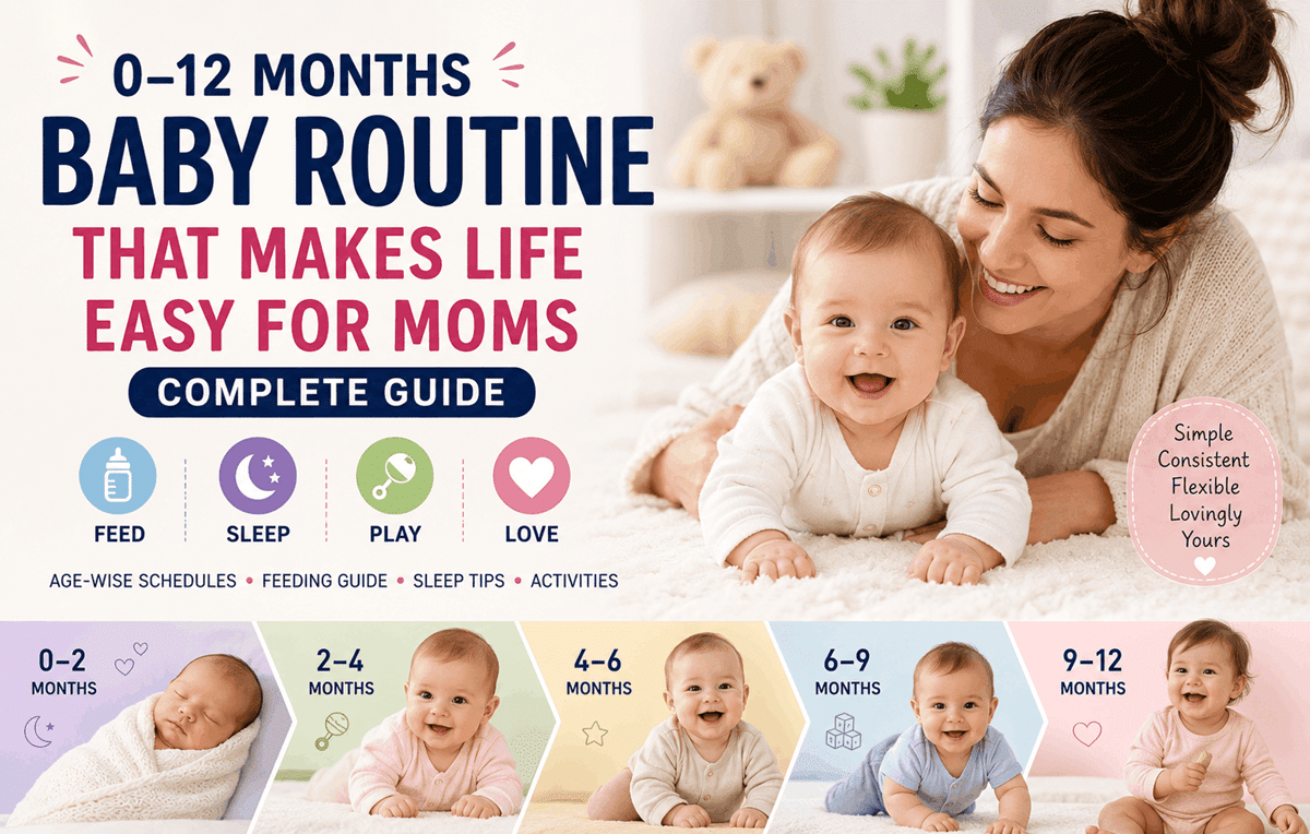 0–12 Months Baby Routine