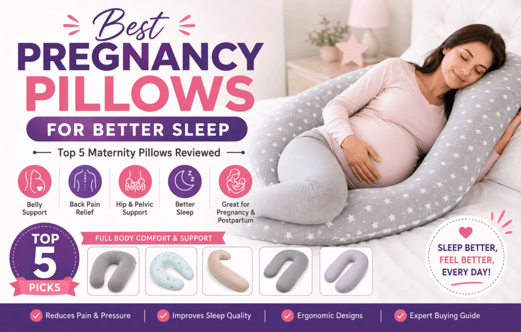 Best pregnancy pillow for better sleep