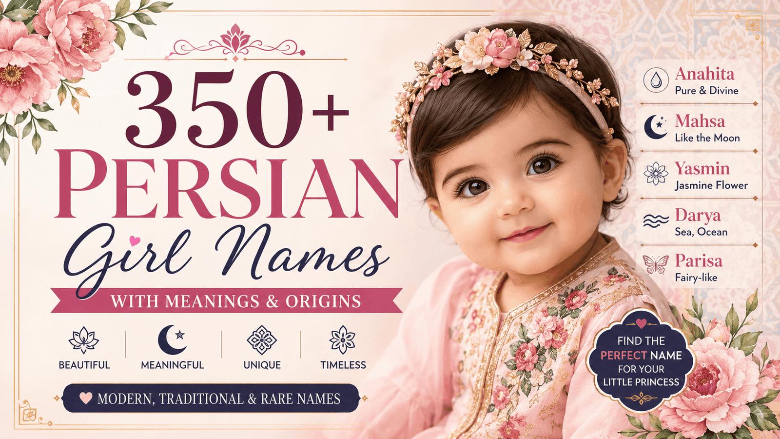 Persian girl names with meanings