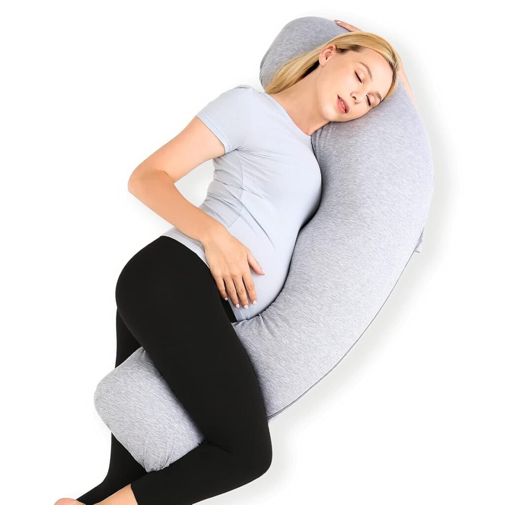 Side sleeping pregnancy pillow